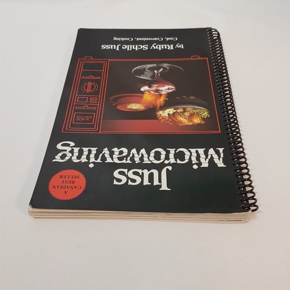 Vintage JUSS MICROWAVING Cookbook Volume 1 by Ruby Juss Black Cover - Picture 7 of 16